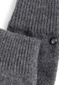 ROECKL Damen Walkhandschuhe mit Lederinnenhand, weiche Handschuhe für Damen, stilvoller Schutz bei kaltem Wetter