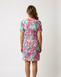 Elegantes pinkes Kleid von Fox's UKIDO, mit verspieltem Design und angenehmer Passform, für stilvolle Anlässe.