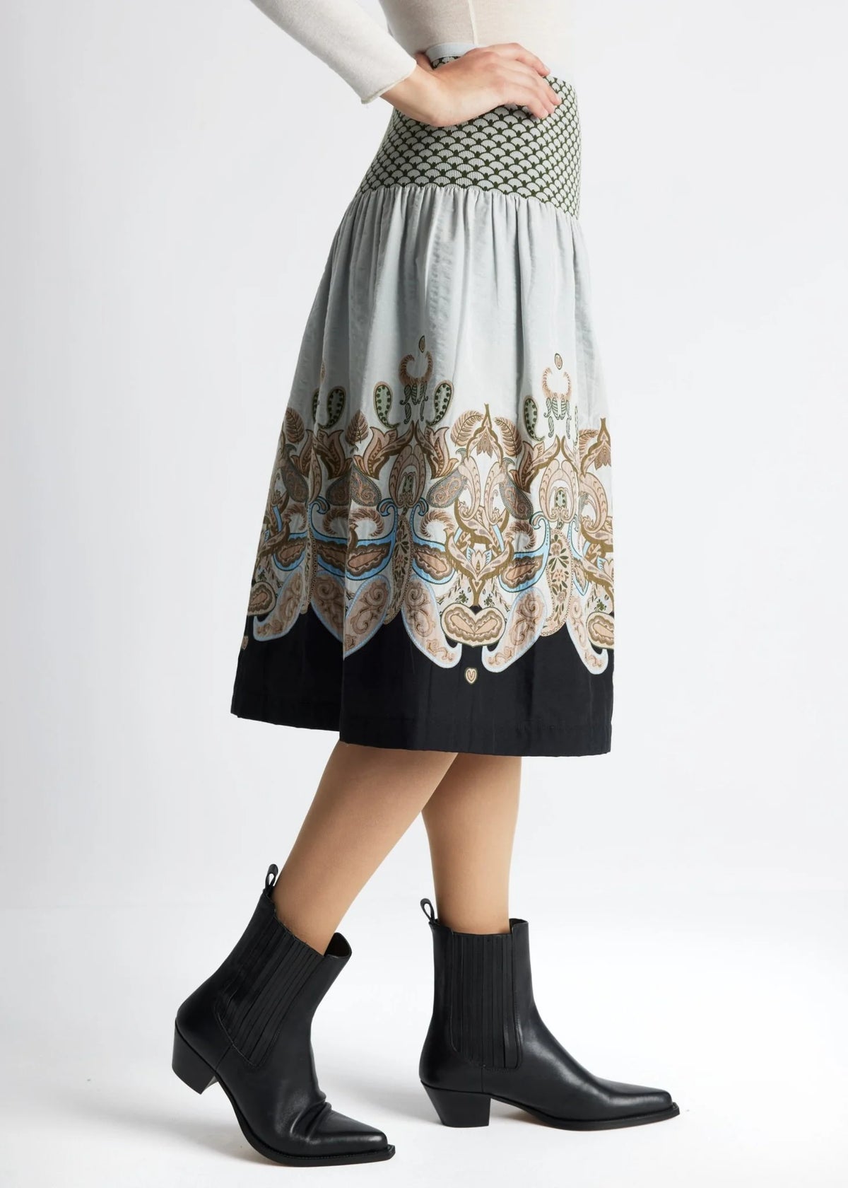 Fox's Rock LONGERO-W in Beige, Seitenansicht, Boutique Pepita Hamburg