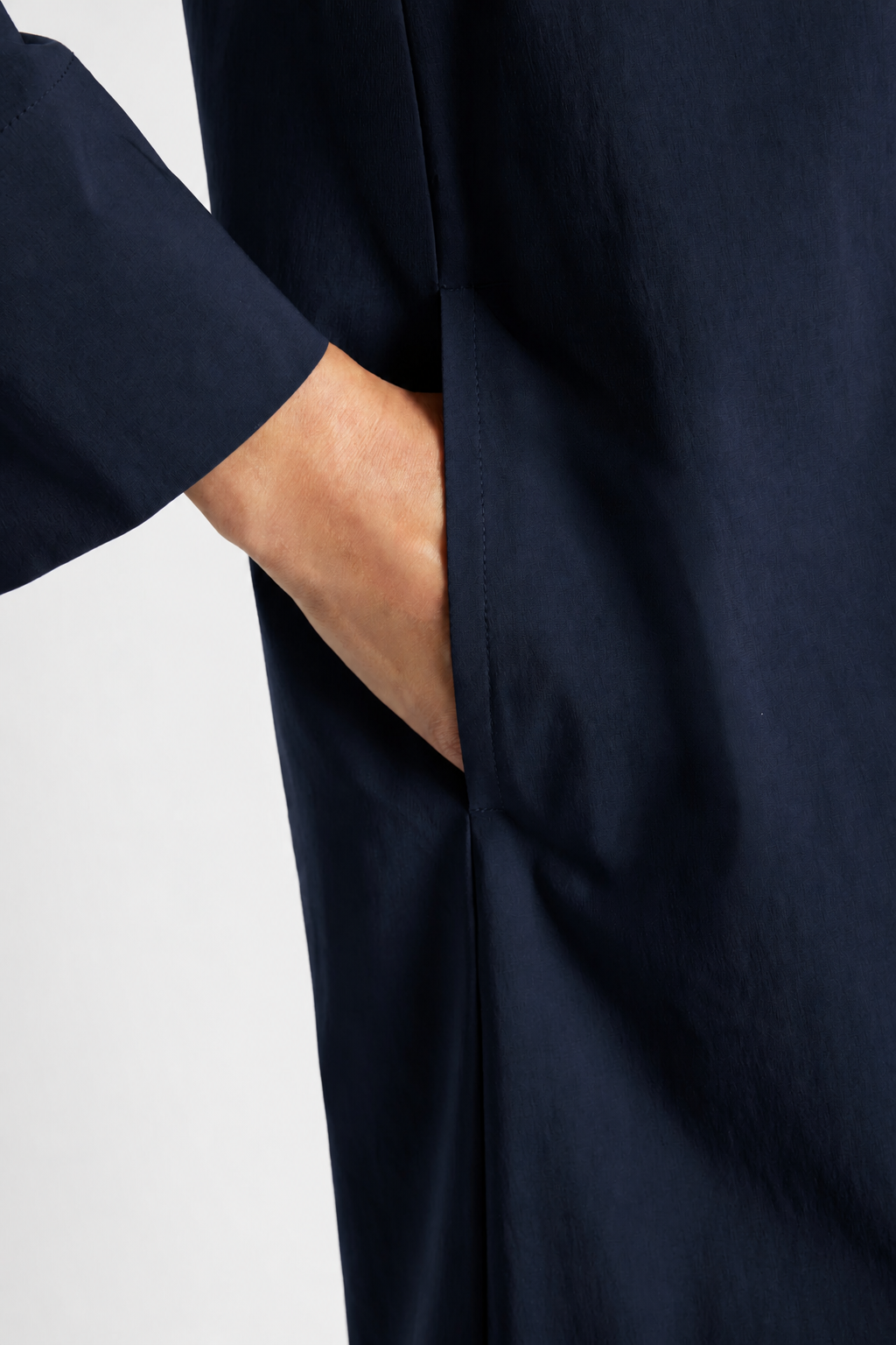 Fox's Tunika-Kleid JAIZA Marineblau – Detailansicht