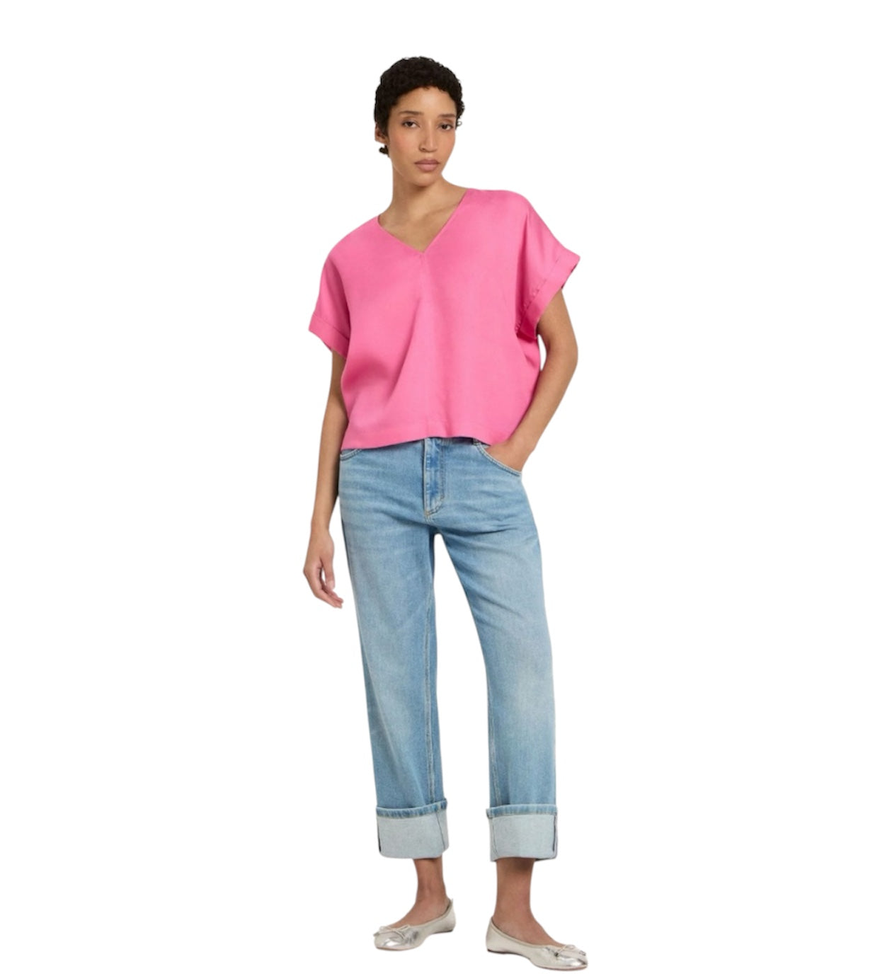 LANIUS Blusenshirt TENCEL™ Lyocell
