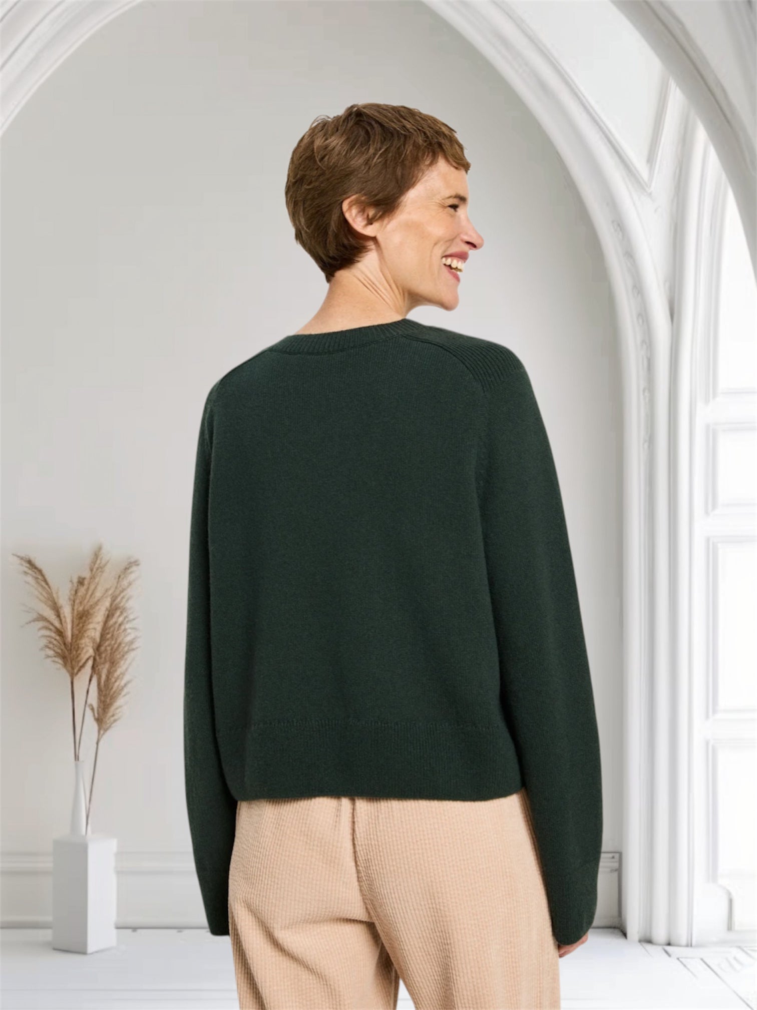 LANIUS CROPPED PULLOVER (GOTS)..