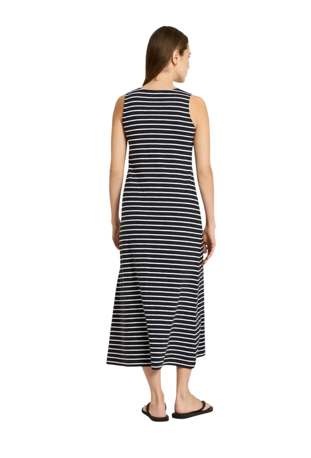 LANIUS Maxikleid Ärmellos(GOTS)