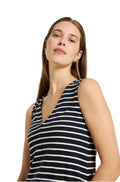LANIUS Maxikleid Ärmellos (GOTS)