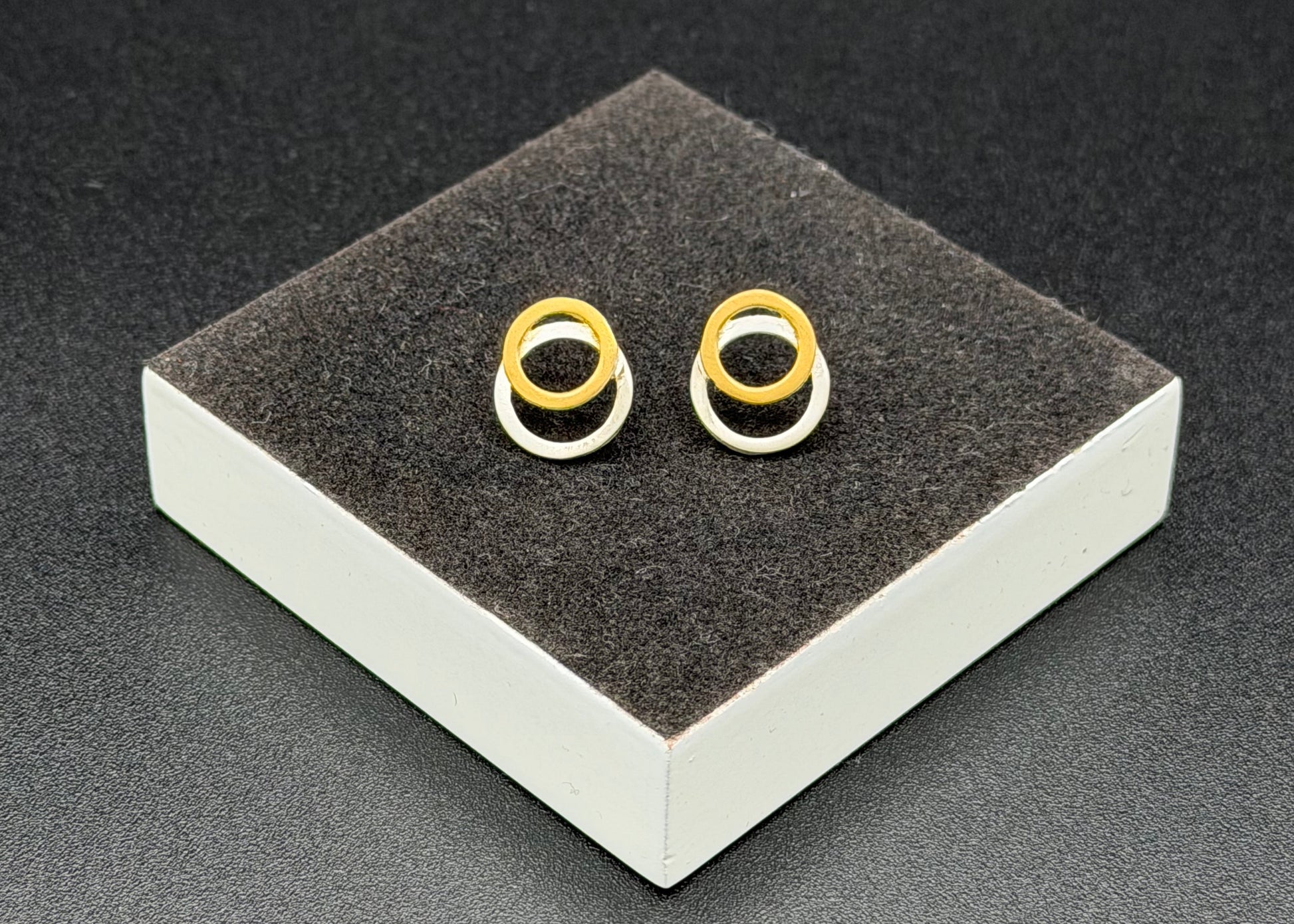 Ohrstecker-Silber-Bicolor1