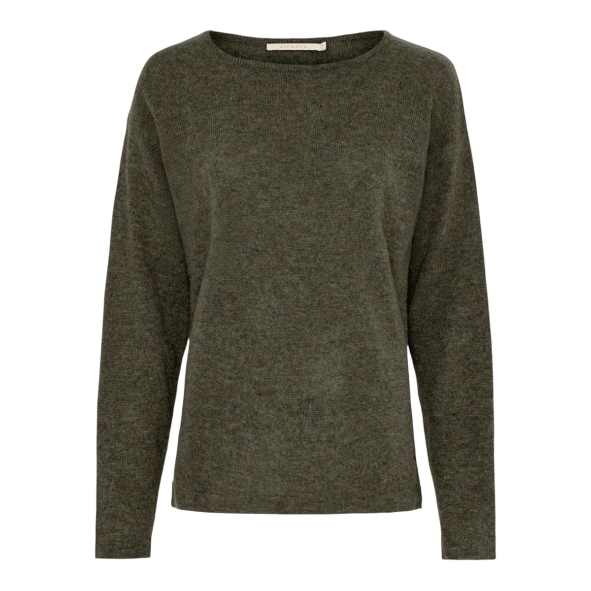BTF-CPH Kaschmirpullover Damen mit klassischem Ausschnitt, Vorderansicht