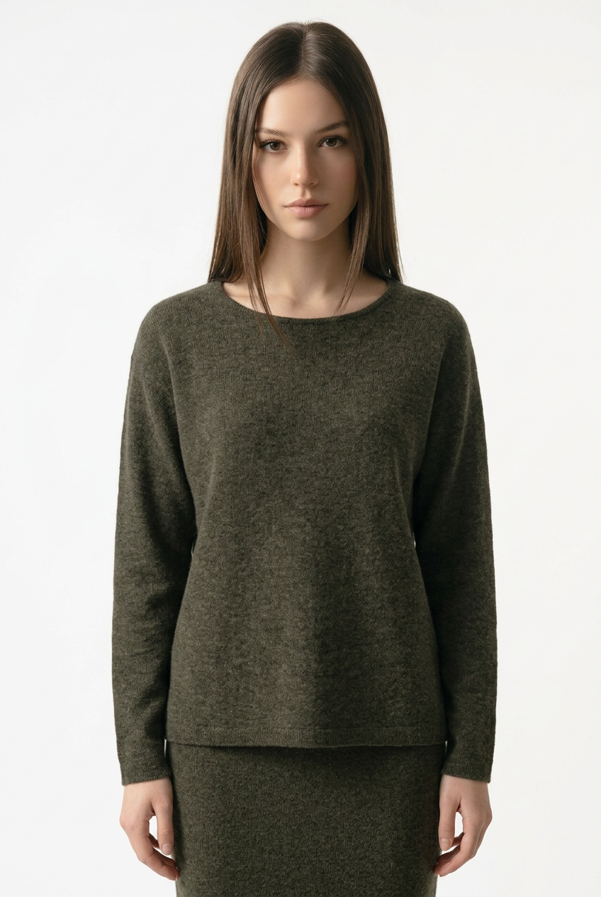 BTF-CPH Kaschmirpullover Damen in regulaerer Passform, Detailansicht
