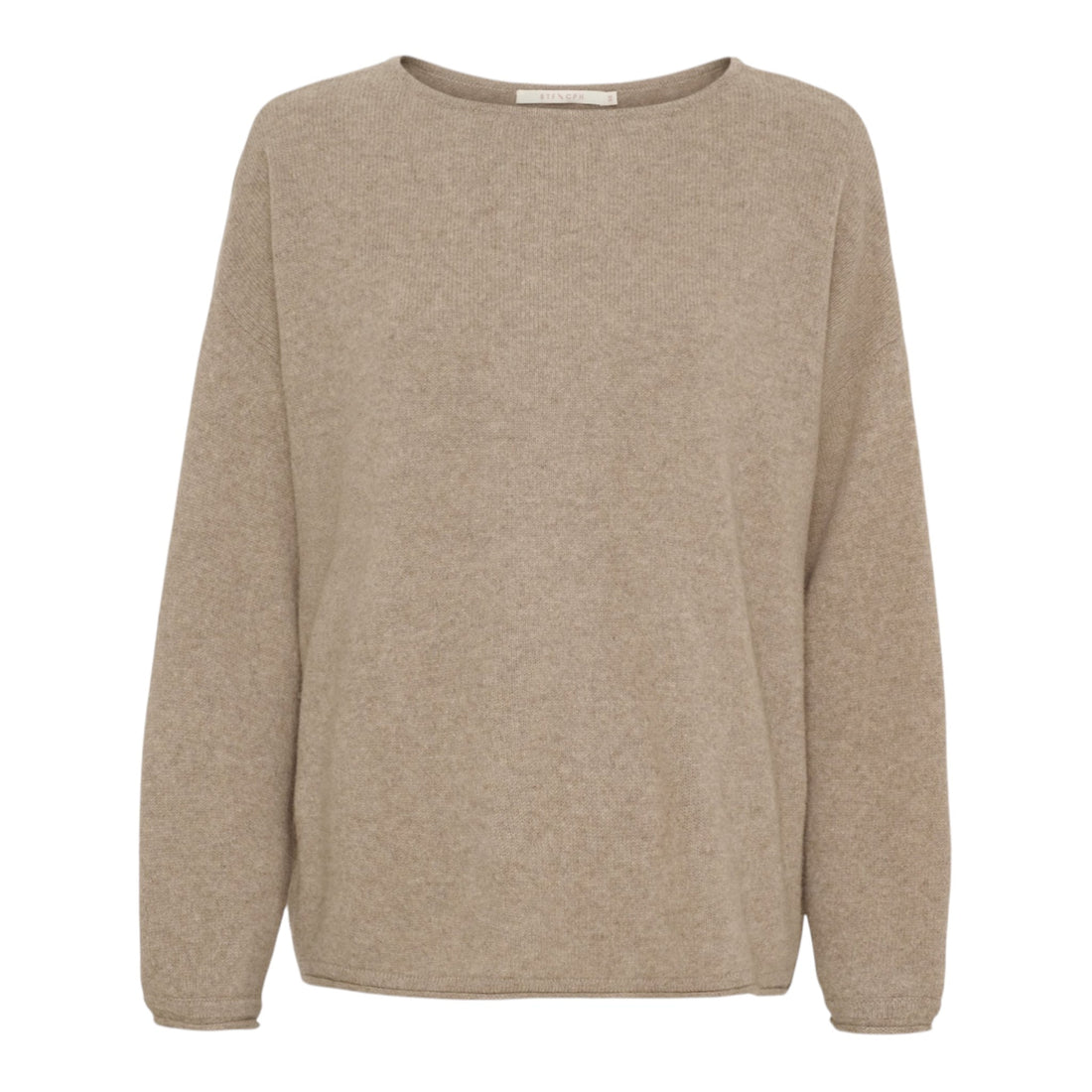 Kaschmirpullover Damen klassisch BTF-CPH - 100 Prozent Kaschmir Pullover mit U-Ausschnitt, Vorderansicht, Boutique Pepita Hamburg