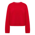 Cropped Pullover Bio-Schurwolle Bio-Baumwolle GOTS LANIUS – Produktfoto ohne Model