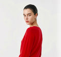 Cropped Pullover LANIUS Bio-Strick GOTS – Ansicht 4