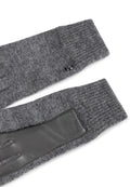 ROECKL Damen Walkhandschuhe mit Lederinnenhand, bequeme warme Handschuhe für Damen, stilvoll und funktional