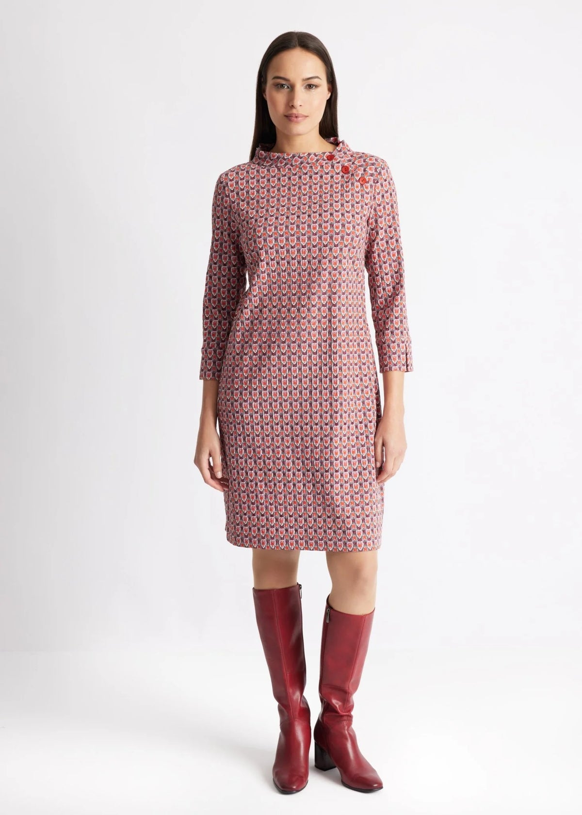 Fox's Kleid ELNYRA – knielanges Kleid mit schmalem Schnitt