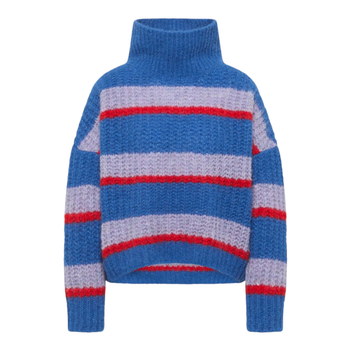 LANIUS Grobstrickpullover Alpaka Rueckansicht