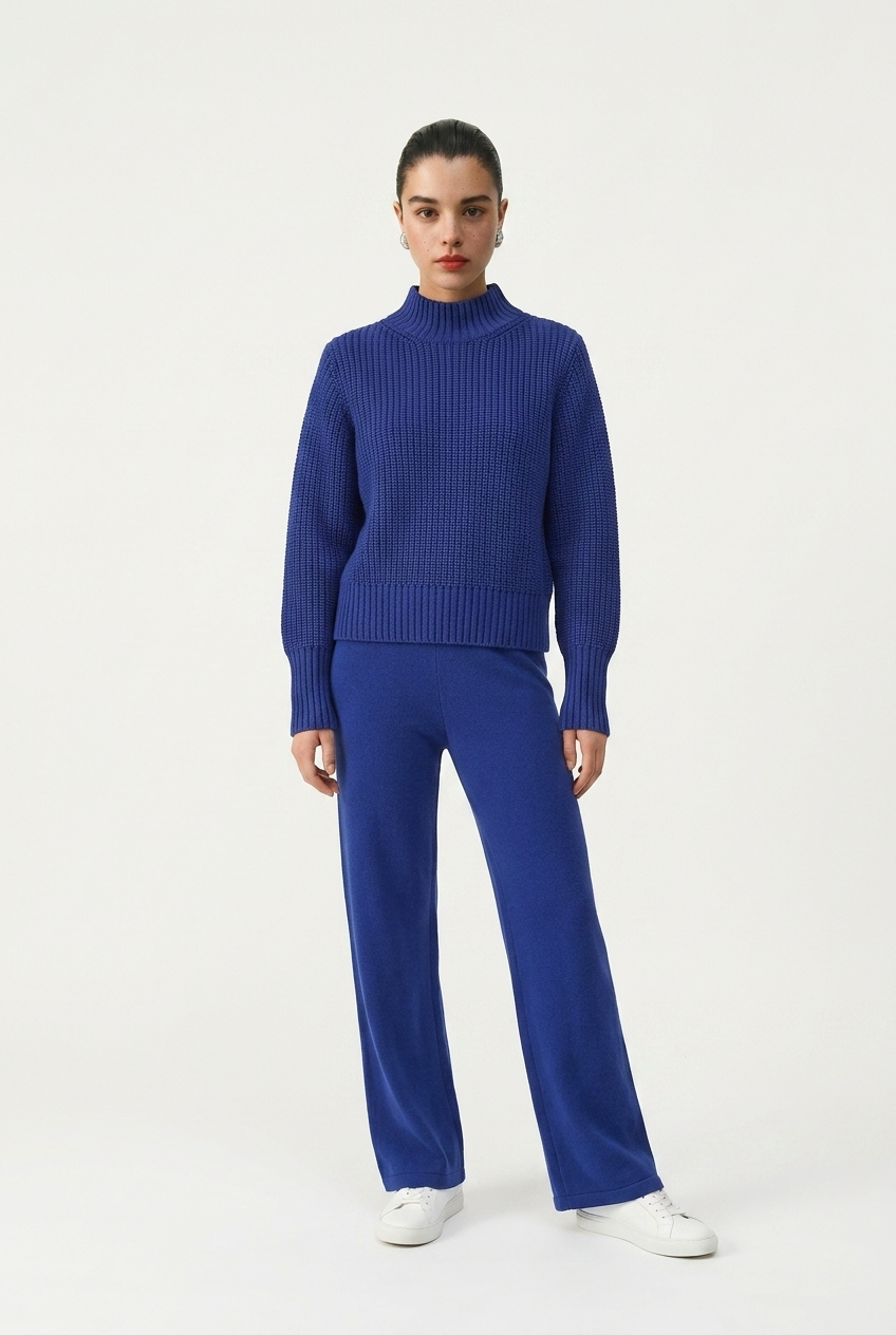 LANIUS Grobstrickpullover GOTS aus Bio-Baumwolle Gr. 34-38 – Boutique Pepita – Ansicht 3