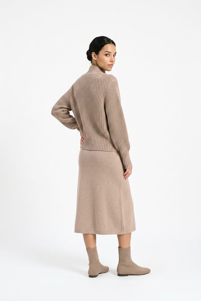 LANIUS Grobstrickpullover GOTS aus Bio-Baumwolle Gr. 34-42 – Boutique Pepita – Ansicht 3