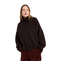 LANIUS Oversize Pullover GOTS im Ganzkoerper-Look