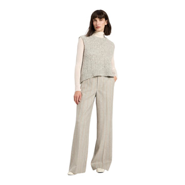 LANIUS Pullunder aus Alpakawolle und Schurwolle - aermelloser Damenpullover von Boutique Pepita