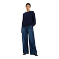 LANIUS Oversized Rundhalspullover GOTS aus Bio-Schurwolle und Bio-Baumwolle - Damenpullover Boutique Pepita