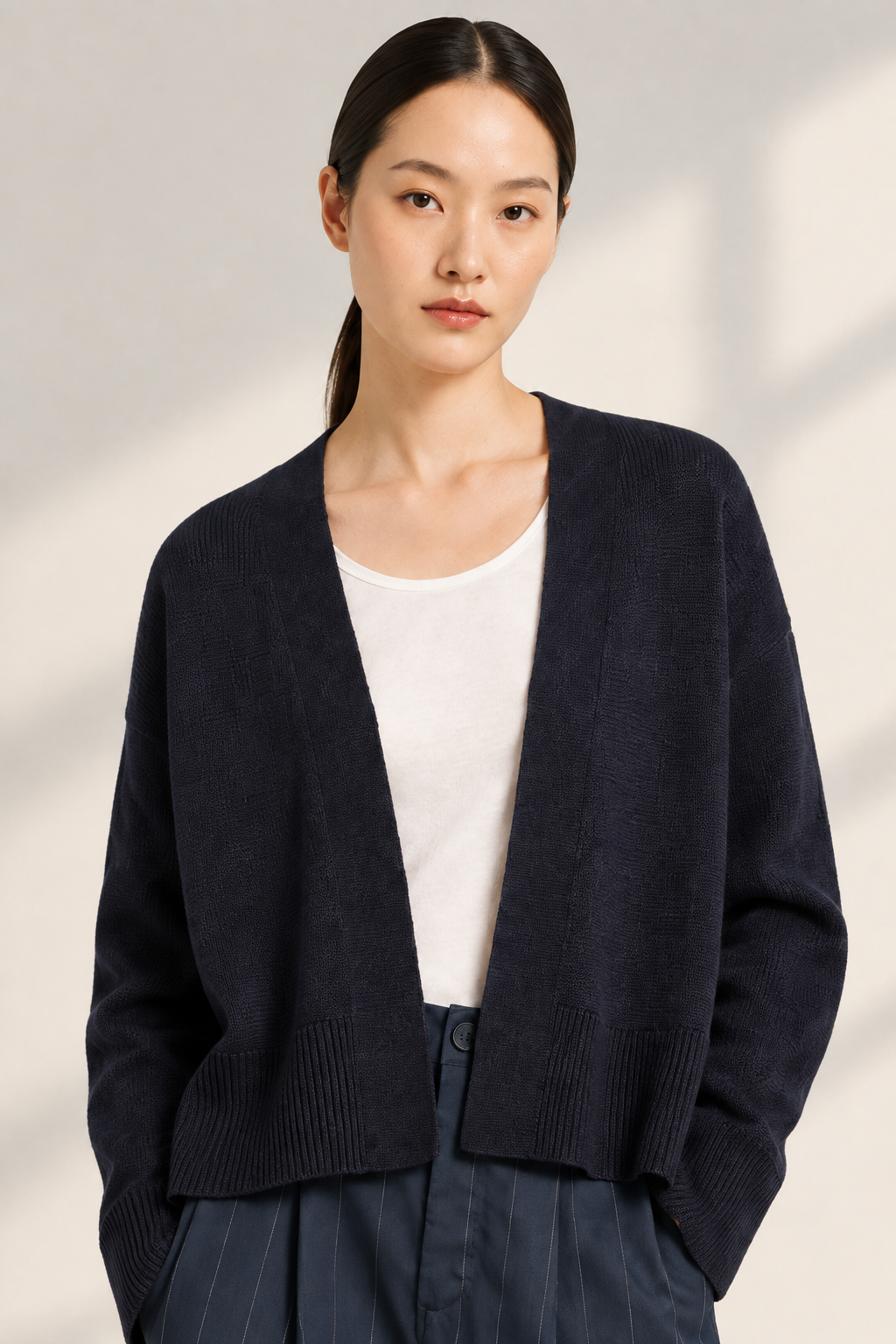 LANIUS Strickjacke (GOTS) aus Bio-Baumwolle fuer Damen - nachhaltige Mode von Boutique Pepita